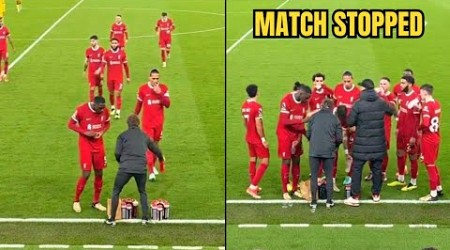 Liverpool Match Stopped so that Salah &amp; Konate Could Break their Ramadan Fast 