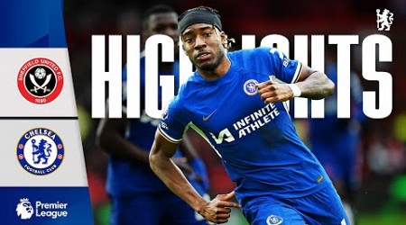 Sheffield Utd 2-2 Chelsea | Last-gasp equaliser sours Blues away day | HIGHLIGHTS - PL 2023/24