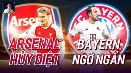 1 ARSENAL HUỶ DIỆT VS 1 BAYERN “NGỚ NGẨN”