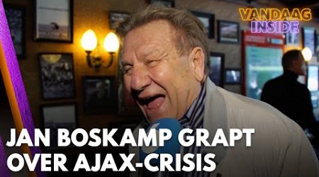 Jan Boskamp grapt over Ajax-crisis: ’Nu is het jullie beurt!’ | VANDAAG INSIDE