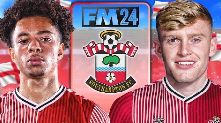 Can we Rebuild SOUTHAMPTON using English Players ONLY in this FM24 Rebuild!?