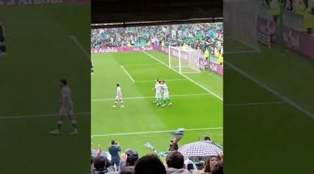 William José celebra autogol del Athletic de Bilbao ante el Betis. 25-02-24