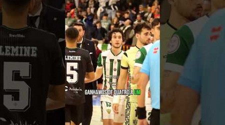 Como é um dia de jogo em casa contra o Real Betis na primeira divisão de futsal da Espanha 