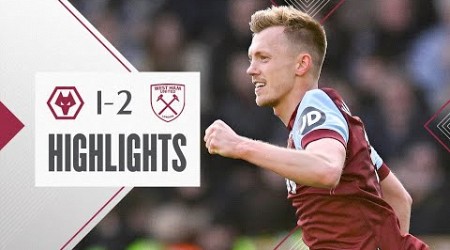 Wolves 1-2 West Ham | Ward-Prowse Scores From Corner To Give Hammers Win | Premier League Highlights