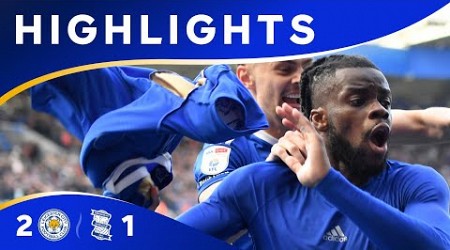 Mavididi Comes Up MASSIVE Again! ⚽⚡ | Leicester City 2 Birmingham City 1