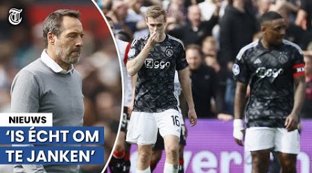 Woede na blamage Ajax: &#39;Het hele zooitje moet nu weg!&#39;