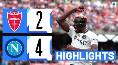 Monza-Napoli 2 - 4 | Highlights &amp; Goals | Serie A 2023/24