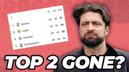 Are Southampton OUT of the automatic PROMOTION race?