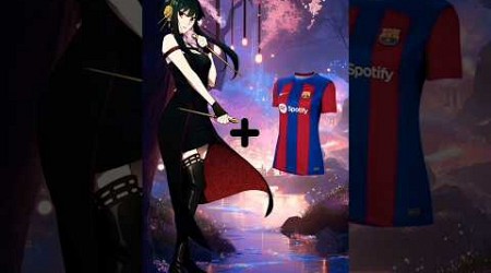 Anime Girls as a Soccer Player ⚽ #trending #viral #trend #anime #boruto #naruto