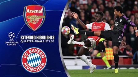 Arsenal vs. Bayern: Extended Highlights | UCL Quarter-Finals 1st Leg | CBS Sports Golazo