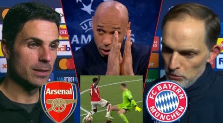 Thierry Henry And Carragher Review Arsenal&#39;s Penalty | Mikel Arteta And Thomas Tuchel Interview