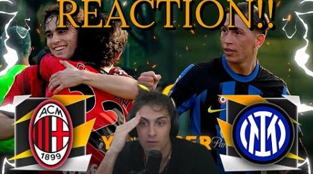 BLUR REACTION~YOUTUBER LEAGUE:MILAN-INTER