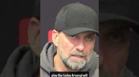 Jurgen Klopp says Arsenal will BEAT Manchester United in May