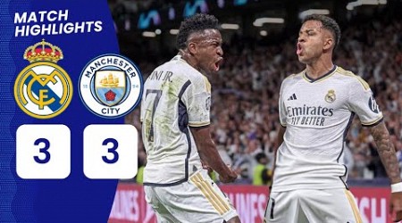 Real Madrid vs Manchester City (3-3) | All Goals &amp; Highlights | Champions League Quarter Finals