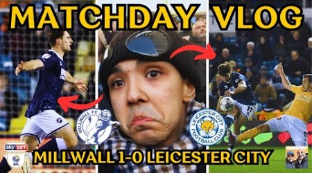 MILLWALL STUN LEICESTER WITH A WORLDIE + LIMBS | MATCHDAY VLOG | MILLWALL 1-0 LEICESTER CITY