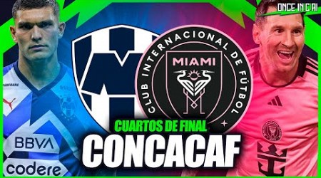 ASÍ FUE LA VICTORIA de MONTERREY SOBRE INTER MIAMI ¡ADIÓS MESSI de la CONCACHAMPIONS!