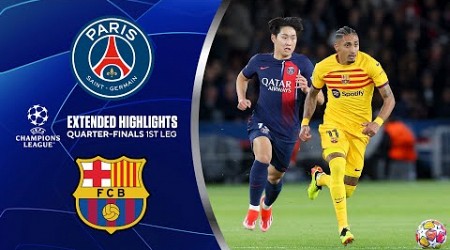 PSG vs. Barcelona: Extended Highlights | UCL Quarter-Finals 1st Leg | CBS Sports Golazo