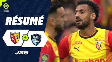 RC LENS - HAVRE AC (1 - 1) - Résumé - (RCL - HAC) / 2023-2024