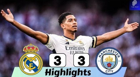 Real Madrid vs Manchester City (3-3) | All Goals &amp; Extended Highlights | UEFAChampions League 2024