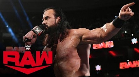 Drew McIntyre to CM Punk: “I’m coming for you!”: Raw highlight, April 8, 2024