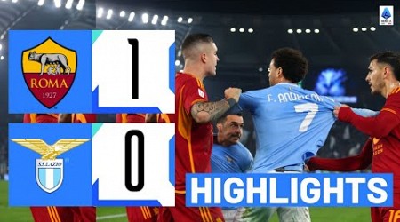 Roma-Lazio 1 - 0 | Highlights &amp; Goals | Serie A 2023/24