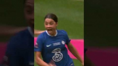 Sam Kerr in the FA Cup Final 