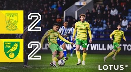 HIGHLIGHTS | Sheffield Wednesday 2-2 Norwich City