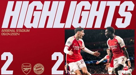 HIGHLIGHTS | Arsenal vs Bayern Munich (2-2) | Saka, Gnabry, Kane, Trossard | Champions League