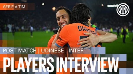 FRATTESI AND CALHANOGLU | UDINESE 1-2 INTER | PLAYERS INTERVIEW 