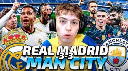 DAVOO XENEIZE REACCIONA A REAL MADRID 3 MANCHESTER CITY 3 (2024) - CHAMPIONS LEAGUE