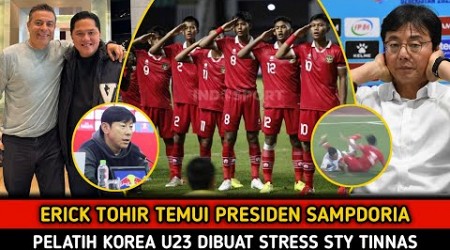 &quot;Erick Tohir Temui Bos Sampdoria • Pelatih Korea bakal Stres Lawan Timnas • Timnas u17 panggil PSG