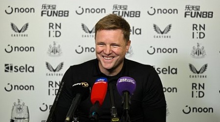 PRESS CONFERENCE | Eddie Howe pre-Tottenham Hotspur (H)