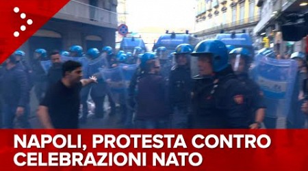 LIVE Napoli, protesta contro NATO : diretta video