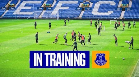 TOFFEES TRAIN AT GOODISON AHEAD OF CHELSEA AWAY! | EVERTON IN TRAINING