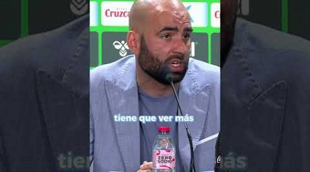 Repasa las palabras de Claudio Giráldez tras el Betis 2-1 Celta #shorts