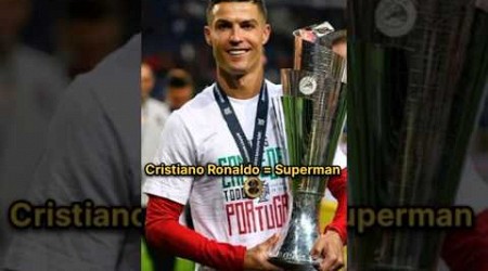 || Cristiano Ronaldo = Superman||#facts ||#cristianoronaldo ||