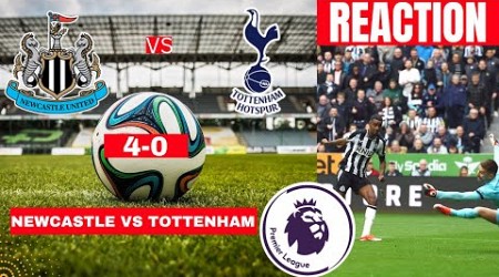 Newcastle vs Tottenham 4-0 Live Stream Premier League Football EPL Match Score reaction Highlights