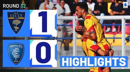 LECCE-EMPOLI 1-0 | HIGHLIGHTS | Sansone wins it at the death for Lecce! | Serie A 2023/24