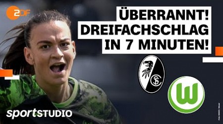 SC Freiburg – VfL Wolfsburg | Frauen-Bundesliga, 18. | sportstudio