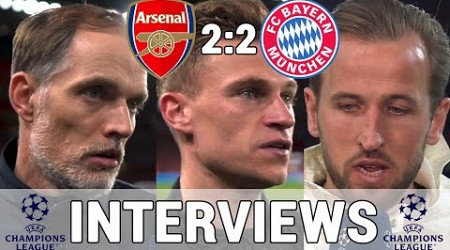 FCB Stimmen nach Arsenal: Thomas Tuchel, Joshua Kimmich &amp; Harry Kane | CL | FC Arsenal 2:2 FC Bayern