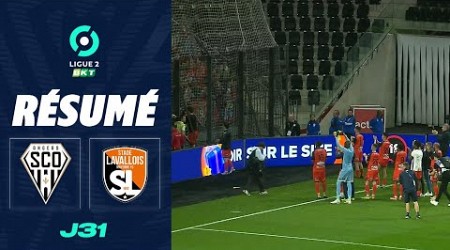 ANGERS SCO - STADE LAVALLOIS MFC (1 - 1) - Résumé - (SCO - Laval) / 2023-2024