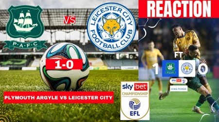 Plymouth Argyle vs Leicester City 1-0 Live Stream EFL Championship Football Match Score Highlights