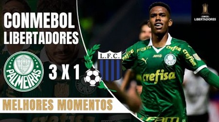 SAIU O PRIMEIRO GOL DO ESTEVÃO | PALMEIRAS 3X1 LIVERPOOL-URU | MELHORES MOMENTOS (HD) | LIBERTADORES