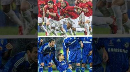 Historical Victory Manchester United Vs Chelsea UEFA champions League final 2008 #football #shorts