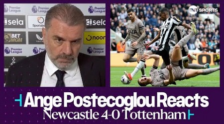 &quot;IT&#39;S ABOUT HOW YOU REACT&quot; | Van de Ven struggles vs Newcastle | Ange Postecoglou | Premier League