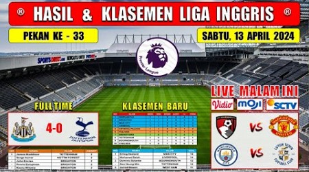 Hasil Liga Inggris Tadi Malam ~ NEWCASTLE vs TOTTENHAM ~ EPL 2024 Pekan Ke 33