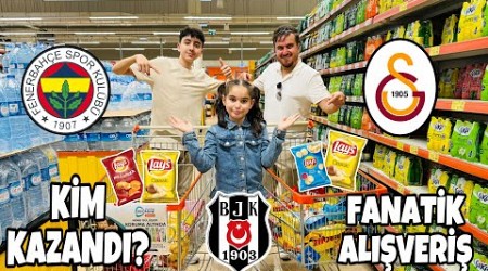 DEV FANATİK ALIŞVERİŞ VLOG !! FENERBAHÇE, GALATASARAY ve BEŞİKTAŞ | KİM KAZANDI ??