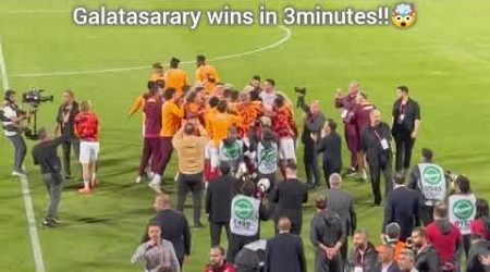 Fenerbahçe players protest and leave stadium after Icardi Goal for Galatasaray in Turkish Cup Final