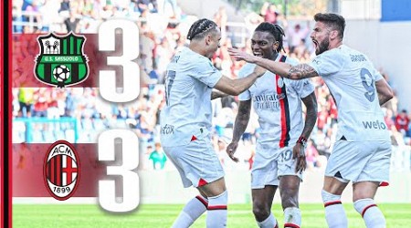 Leão, Jović and Okafor | Thrilling comeback draw | Sassuolo 3-3 AC Milan | Highlights Serie A