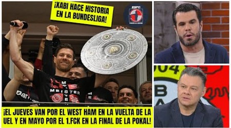 XABI ALONSO y el LEVERKUSEN tienen la BUNDESLIGA ¿Ganarán Europa League y la Pokal? | Fuera de Juego